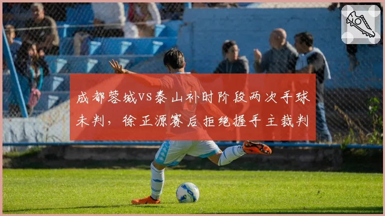 成都蓉城vs泰山补时阶段两次手球未判，徐正源赛后拒绝握手主裁判