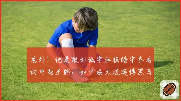 意外!他是跟刘诚宇和杨皓宇齐名的申花王牌,如今成大连英博黑马