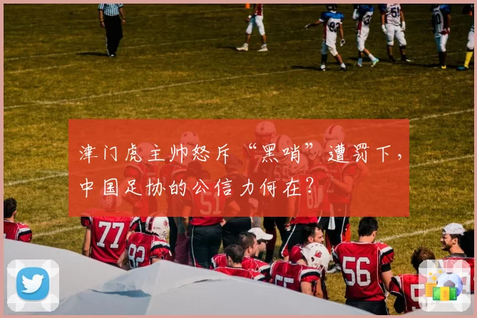 津门虎主帅怒斥“黑哨”遭罚下，中国足协的公信力何在？